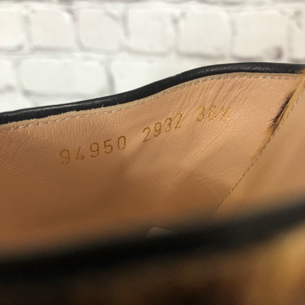Gianvito Rossi Calf Skin Leopard slip on - Picture 8 of 8